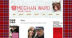 Desktop Screenshot of meghanward.com
